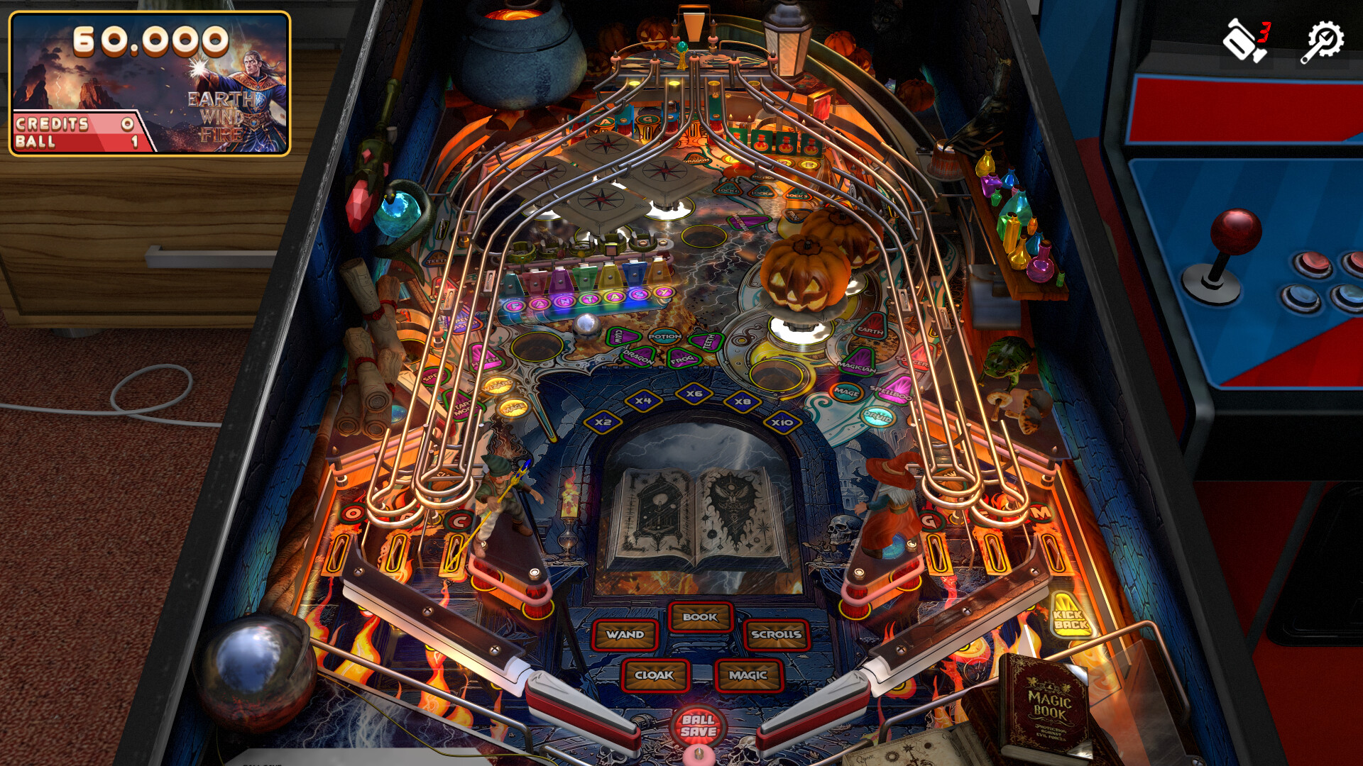 Скриншот: Zaccaria Pinball