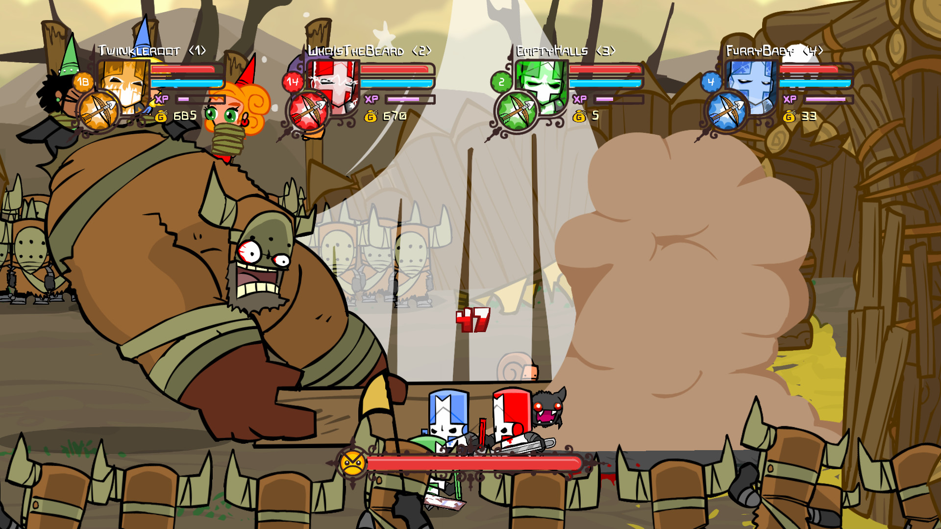 Скриншот: Castle Crashers®