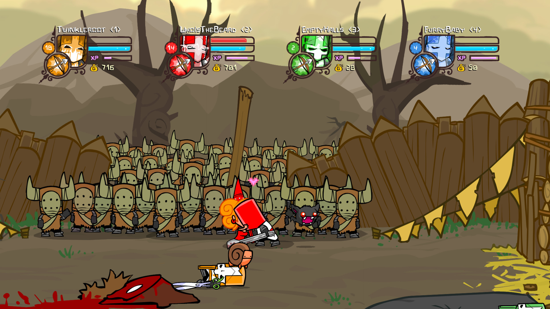 Скриншот: Castle Crashers®