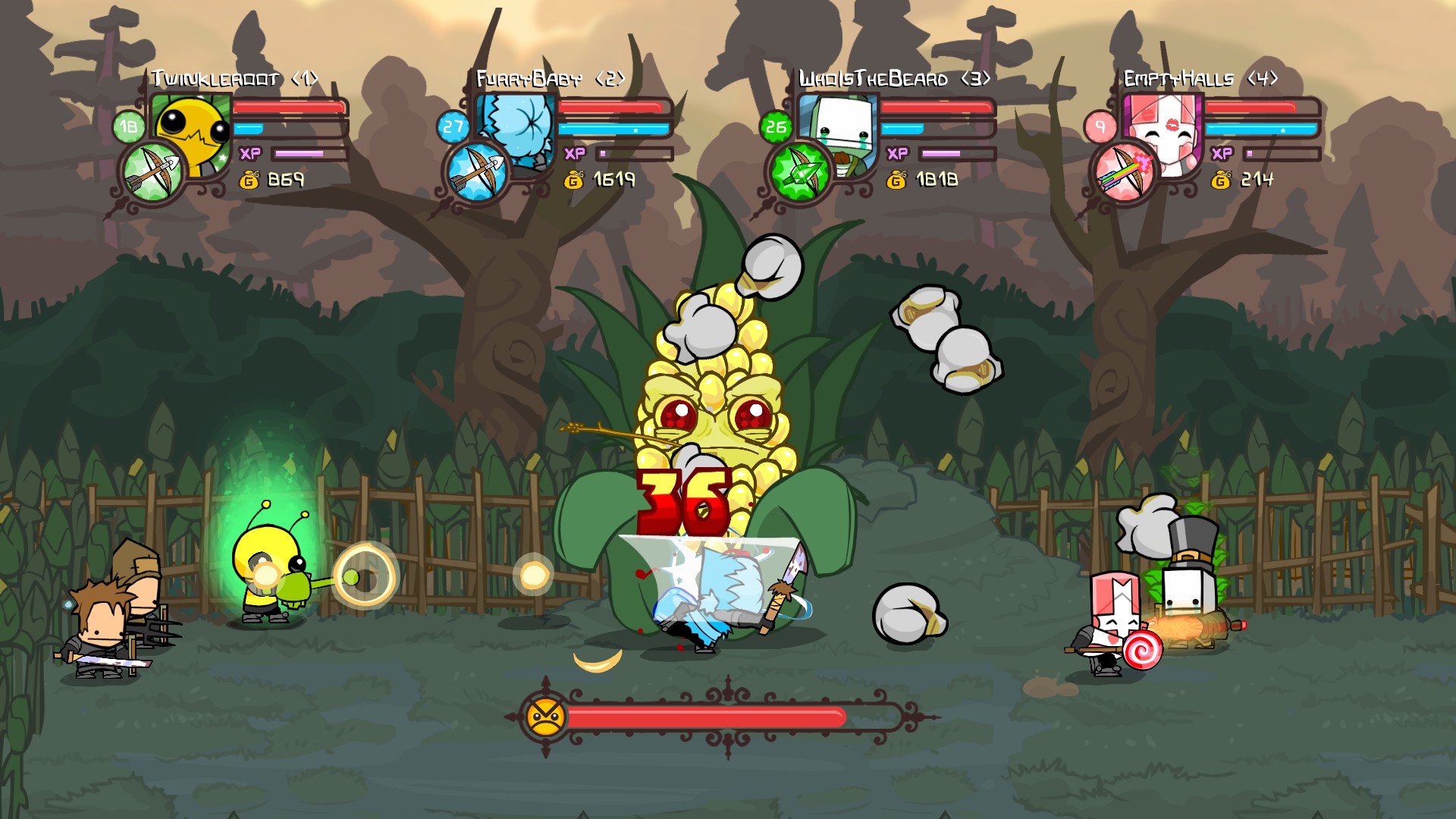 Скриншот: Castle Crashers®